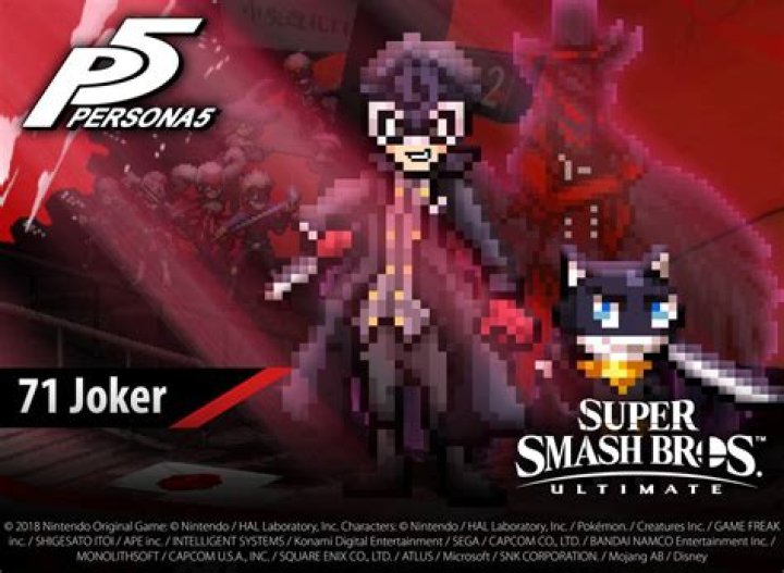 All 12 Smash Ultimate DLC Characters Ranked Joker-Smash-Bros