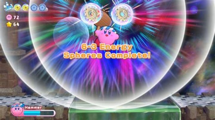 Kirby's Return to Dreamland Deluxe: 1-1 Energy Sphere Locations