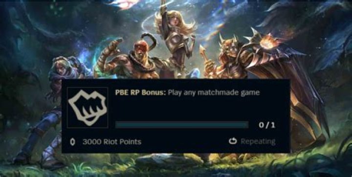 League of Legends PBE access