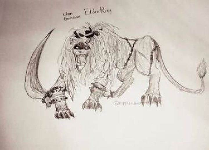 Elden Ring: Where to Get Lightning Ram Ash of War Lion-Guardian-Elden-Ring