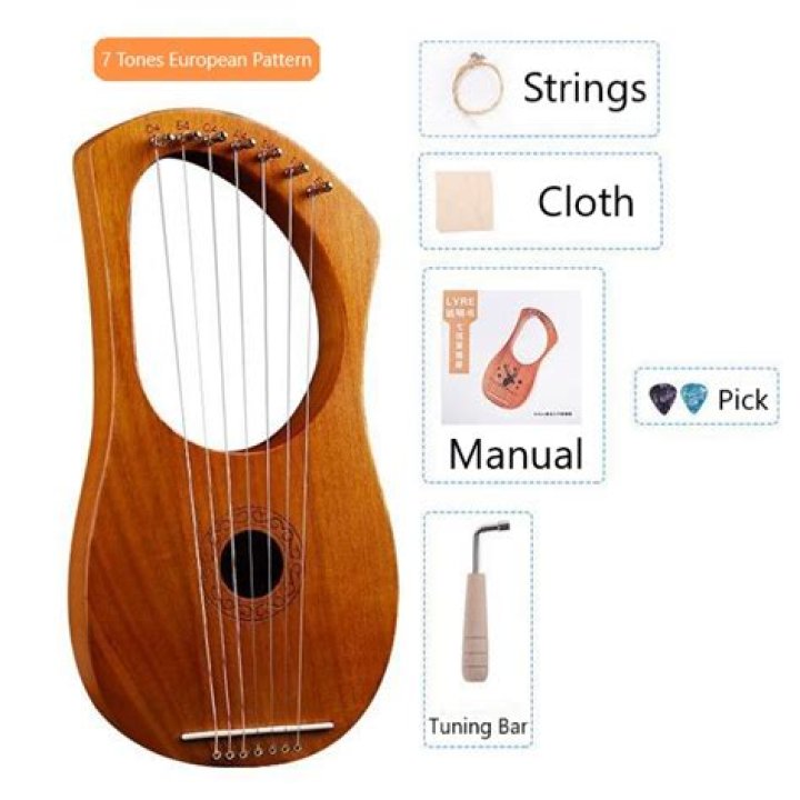Lyre puzzles