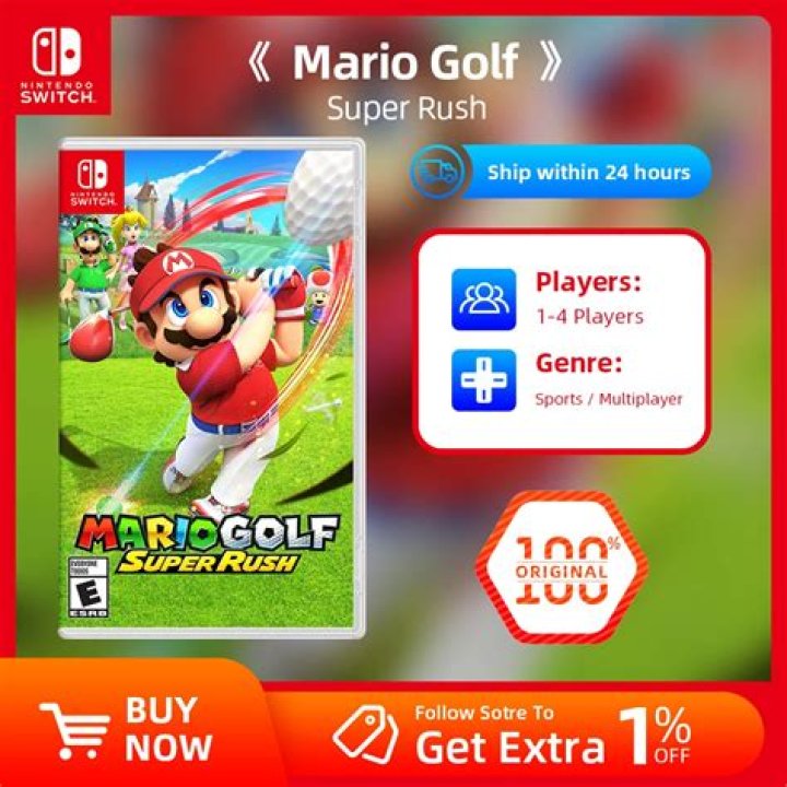 
Mario Golf Super Rush – How To Play Multiplayer