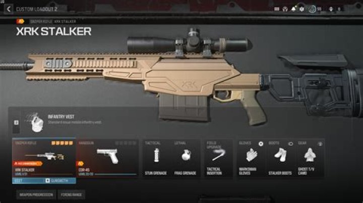 Modern Warfare 3 XRK Stalker loadout