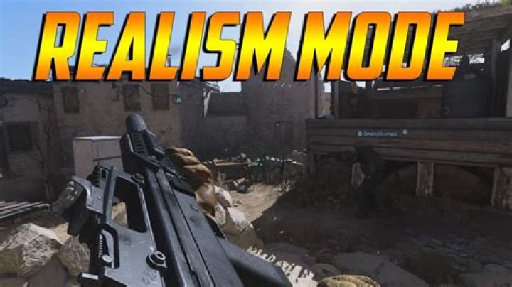 Modern Warfare realism mode