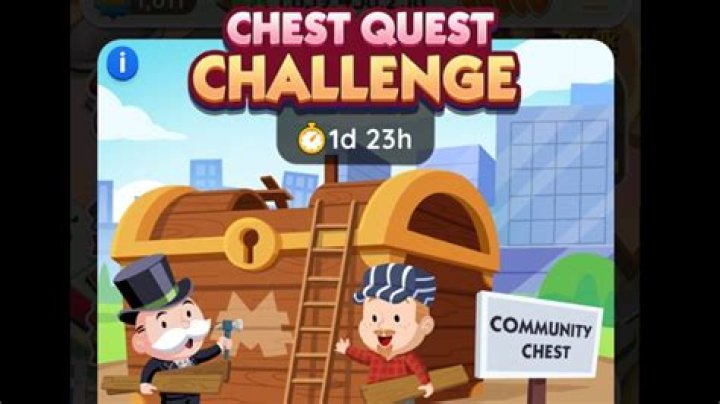 Monopoly Go Chest Quest Challenge Milestones and Rewards List for January 9-11, 2024