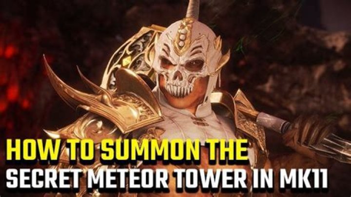 Mortal Kombat 11 Meteor Code | How to summon the secret tower