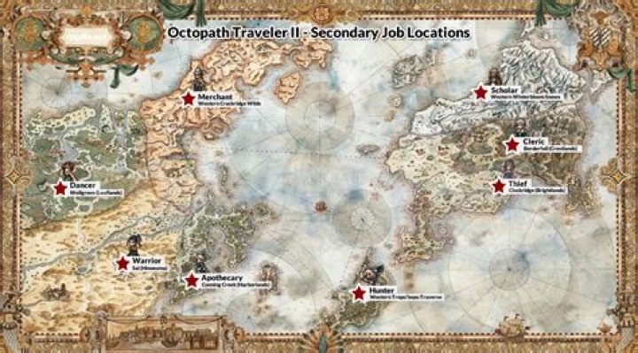 Octopath Traveler Shrine Locations: All Job and Secret Job Shrine Locations