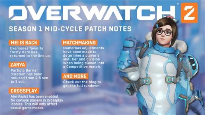 
Overwatch Update 3.07 Patch Notes