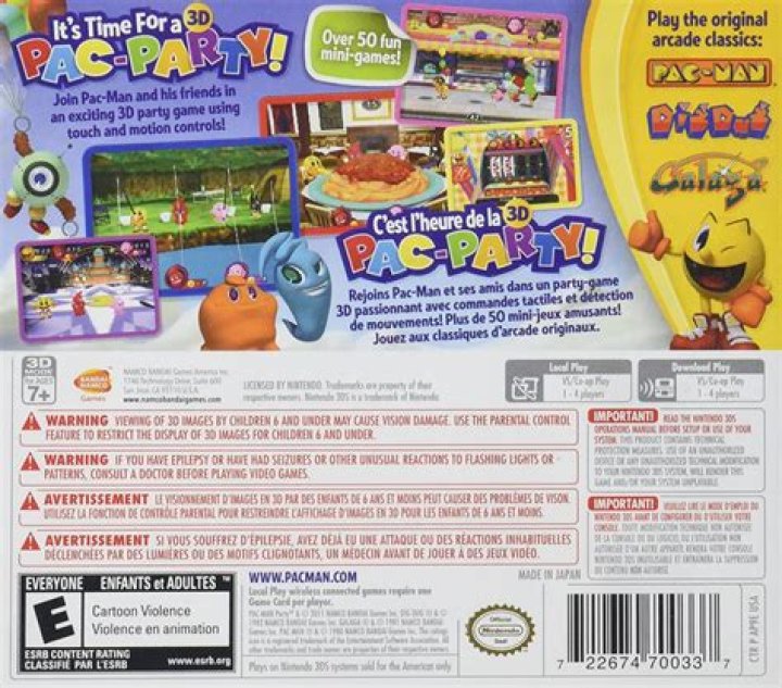 Pac-Man Party 3D News, Guides, Walkthrough, Screenshots, and Reviews