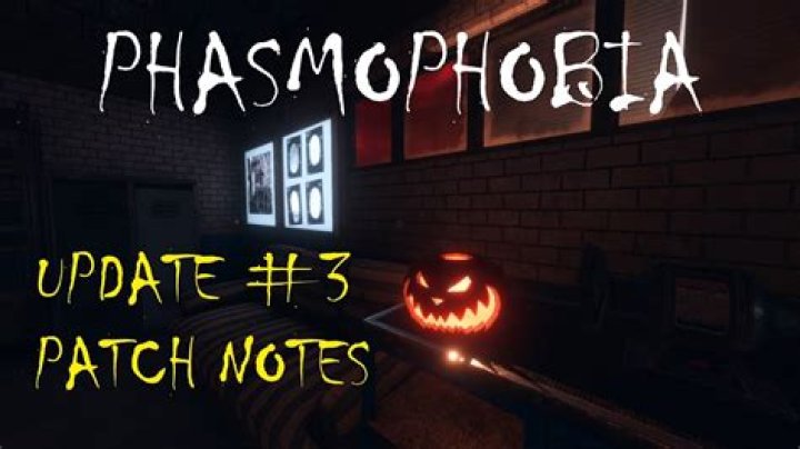 
Phasmophobia Post Launch Update #3 Patch Notes