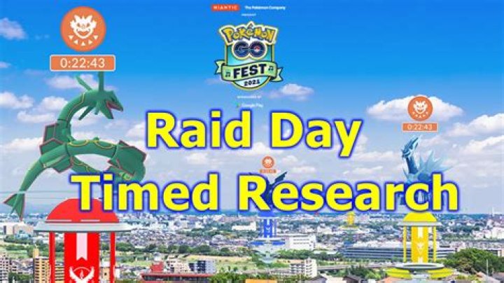 
Pokémon GO Fest 2021 Raid Day Timed Research Tasks and Rewards (Today Menu)