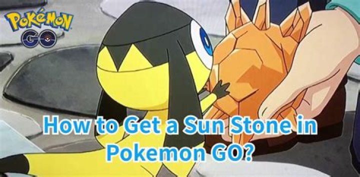 Pokemon Go: How to Get a Sun Stone