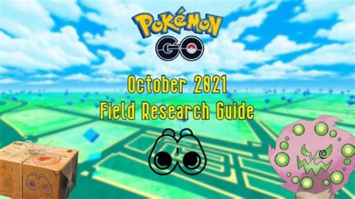 
Pokemon Go: October 2021 Field Research Tasks and Rewards
