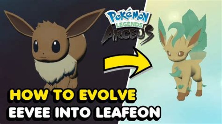 
Pokémon Legends Arceus: How to Evolve Eevee into Leafeon