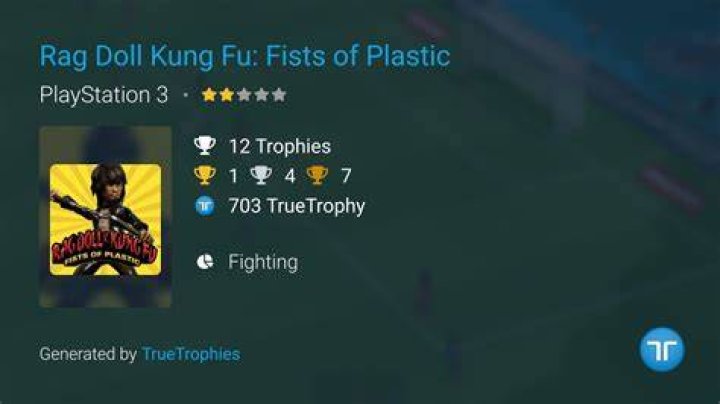 Rag Doll Kung Fu: Fists of Plastic Trophies