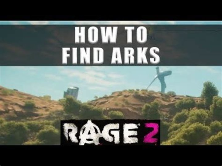 
Rage 2 How to Find Arks
