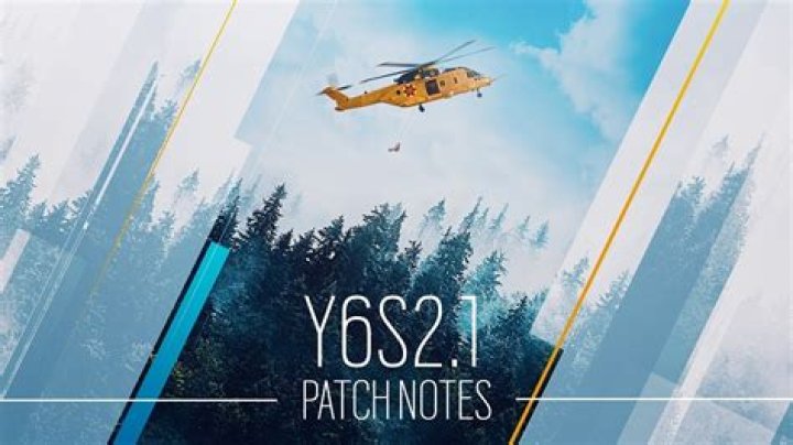 
Rainbow Six Siege Update 2.08 Patch Notes (Y6S2.1)