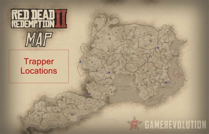 Red Dead Redemption 2 Trapper Location