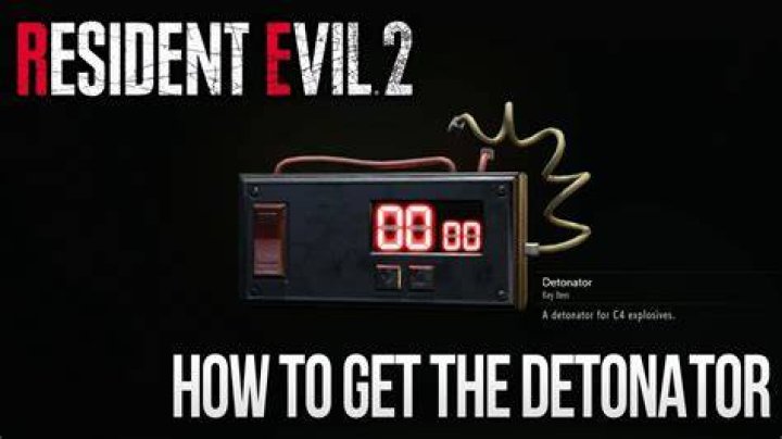 Resident Evil 2 Remake Detonator Location