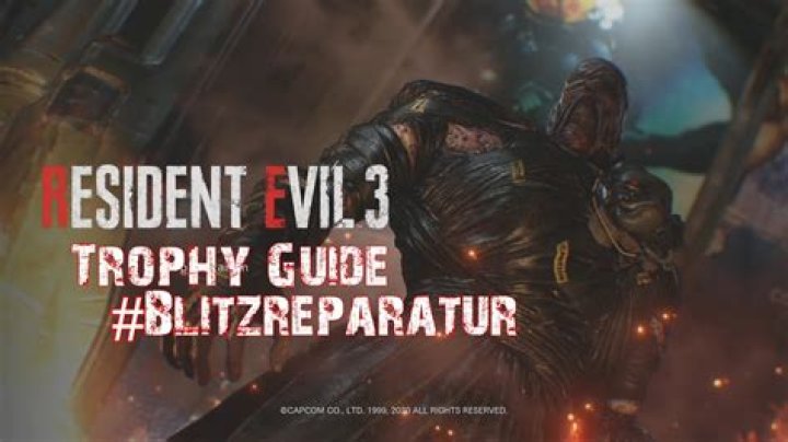 
Resident Evil 3 Trophy List