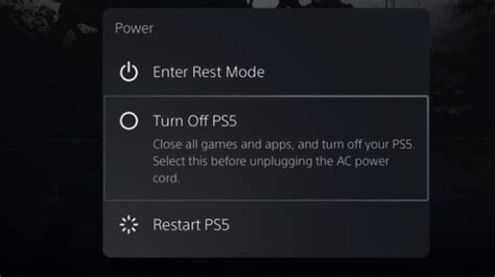 Returnal Rest Mode PS5