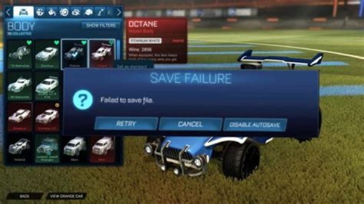 Rocket League: Unable to download XP data error