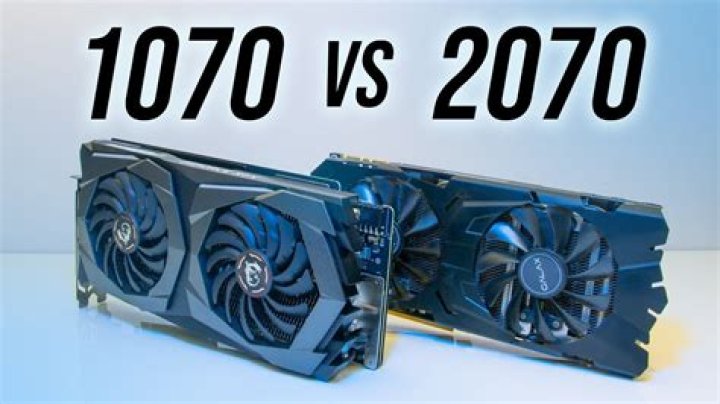 RTX 2070 vs 1070