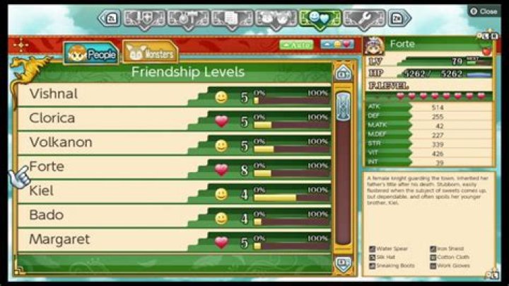 Rune Factory 4 Relationship Guide Bachelorettes