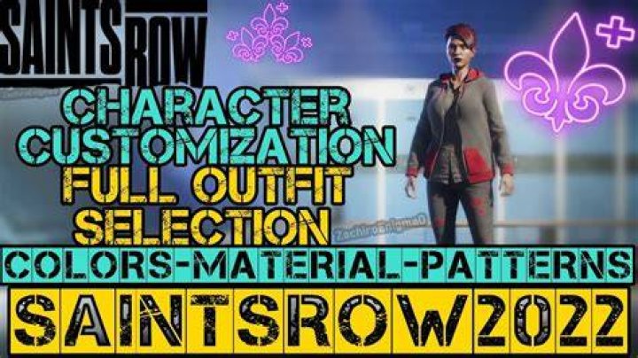 Saints Row reboot still has character customization