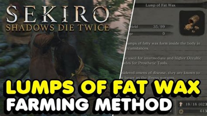 Sekiro Lump of Fat Wax Farming Location | Where to find