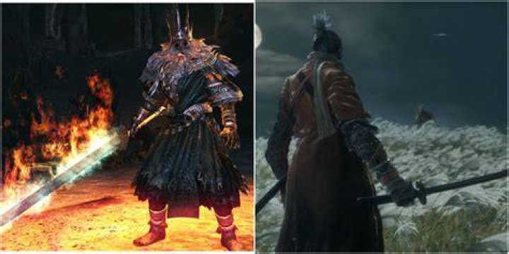 Sekiro vs Dark Souls aggressive