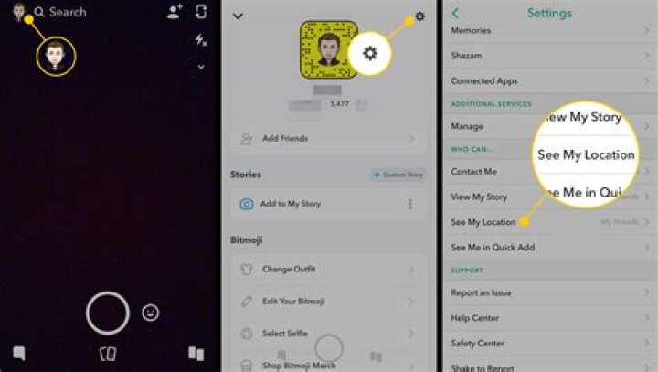 Snapchat Status | How to set status