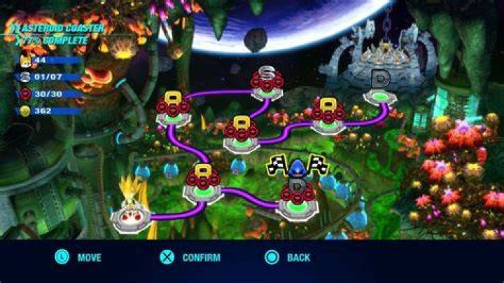 
Sonic Colors Ultimate: Asteroid Coaster Red Star Ring Locations (Act 3+4)