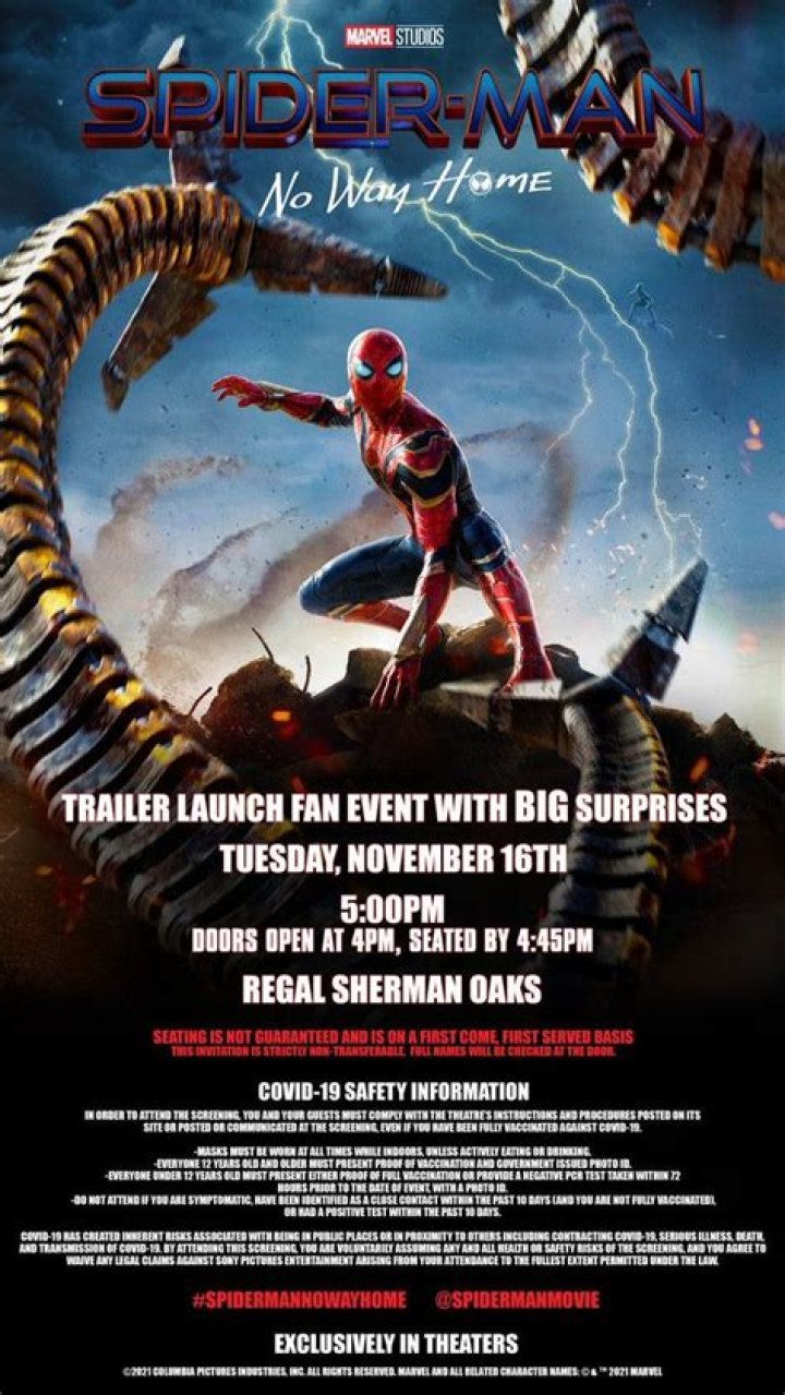 Spider-Man: No Way Home Trailer 2 Release Date: When is it?