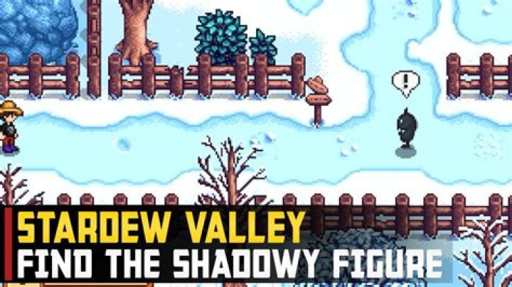Stardew Valley: Where is the shadowy figure? - Winter's Mystery Quest