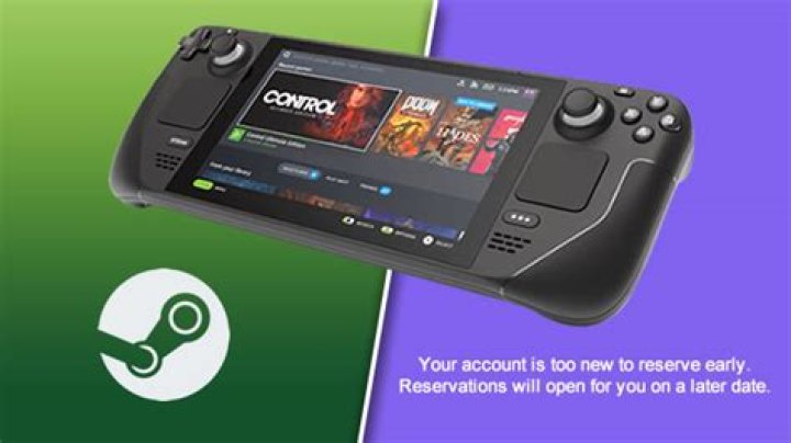 Steam Deck Your account is too new to reserve early error fix