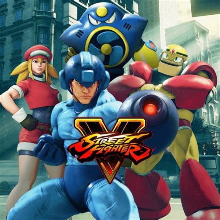 Street Fighter V Mega Man Air Man Rashid