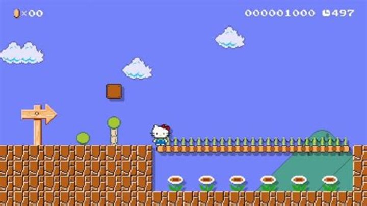
Super Mario Maker Getting Hello Kitty DLC