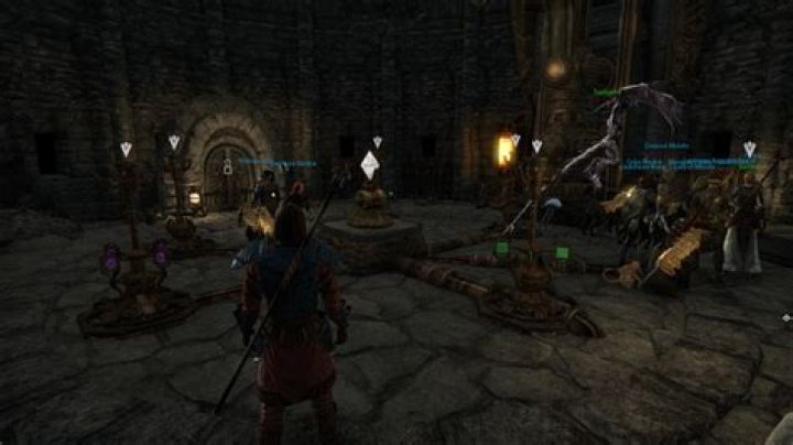 The Elder Scrolls Online: Morrowind Barilzar's Tower Color Crystals Puzzle Solution