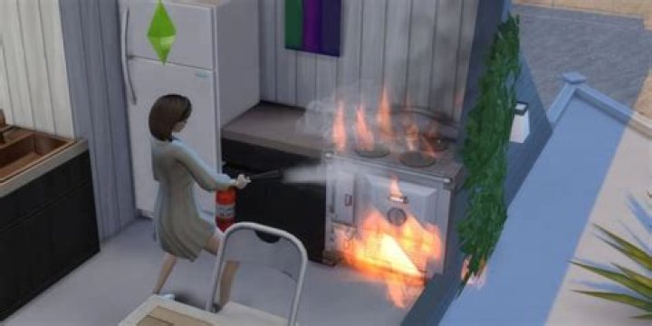 the sims 4 fire