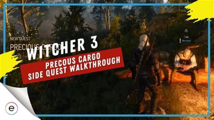 The Witcher 3: Wild Hunt [PROLOGUE] SIDE QUEST: Precious Cargo ALL PATHS (VIDEO)