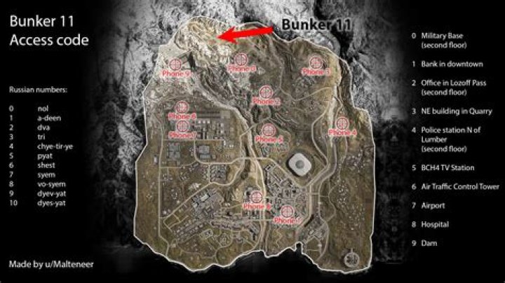 Where is the Secret Bunker 11 in Call of Duty: Warzone?