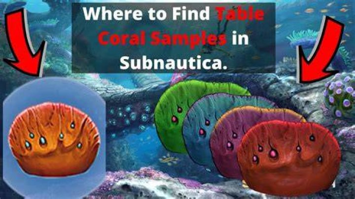 Where to find Table Coral in Subnautica Below Zero